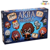 Аквамозаика &laquo;Волшебный мир&raquo;, 8 мозаек фигурок, 2840 шариков