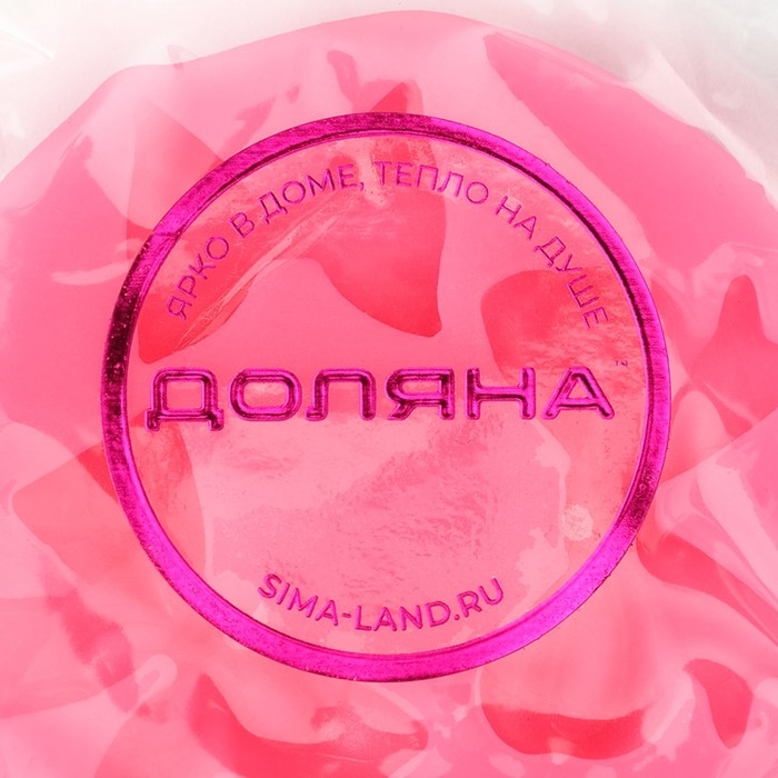 Молд Доляна &laquo;Бантики&raquo;, силикон, 5,4&times;5,4&times;1 см, цвет розовый