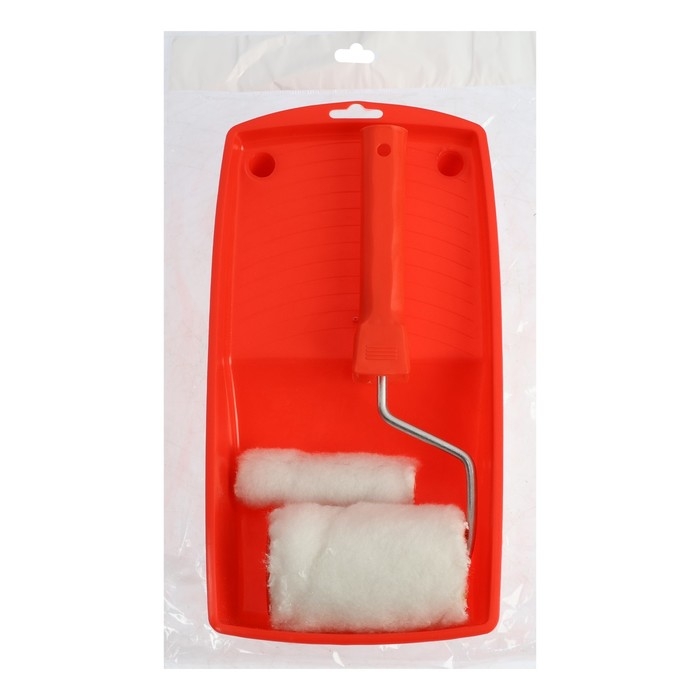 Набор малярный ЛОМ, валики искусственный мех, 100 мм, d=6 мм, D=48 мм + D=16 мм, ванночка 15 1034055 Набор малярный ЛОМ, валики искусственный мех, 100 мм, d=6 мм, D=48 мм + D=16 мм, ванночка 15 1034055