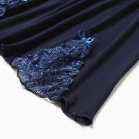 Ночная сорочка женская &laquo;Очарование&raquo;, цвет синий, размер 44