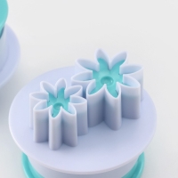 Набор плунжеров кондитерских Доляна &laquo;Цветы&raquo;, 2 шт