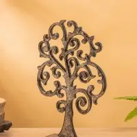 Панно "Древо" МДФ, 30х20х1 см, чёрный