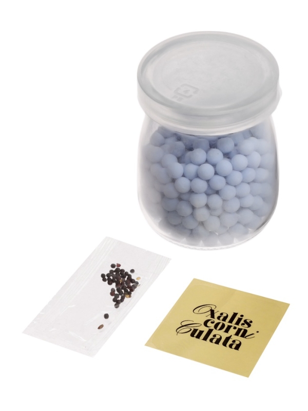 ЭВРИКИ Набор для опытов "Выращиваем травку", голубой