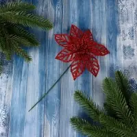 Цветы искусственные &laquo;Перелив&raquo;, большой резной, 14&times;20 см, МИКС