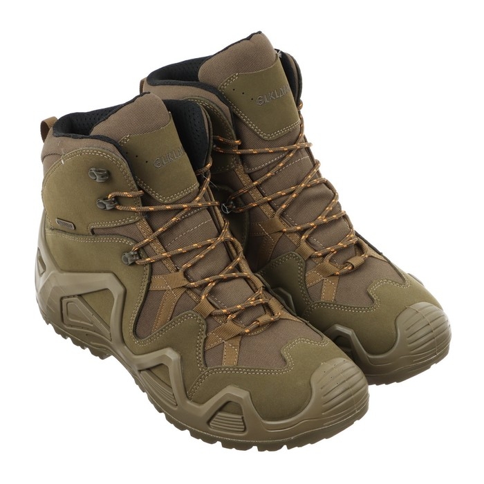 Ботинки треккинговые Elkland 169, демисезонные, цвет оливковый, размер 44