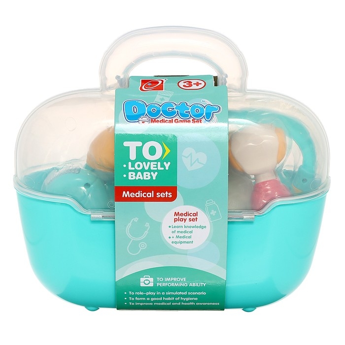 Игровой набор &laquo;Доктор&raquo;, 7 предметов, в чемоданчике