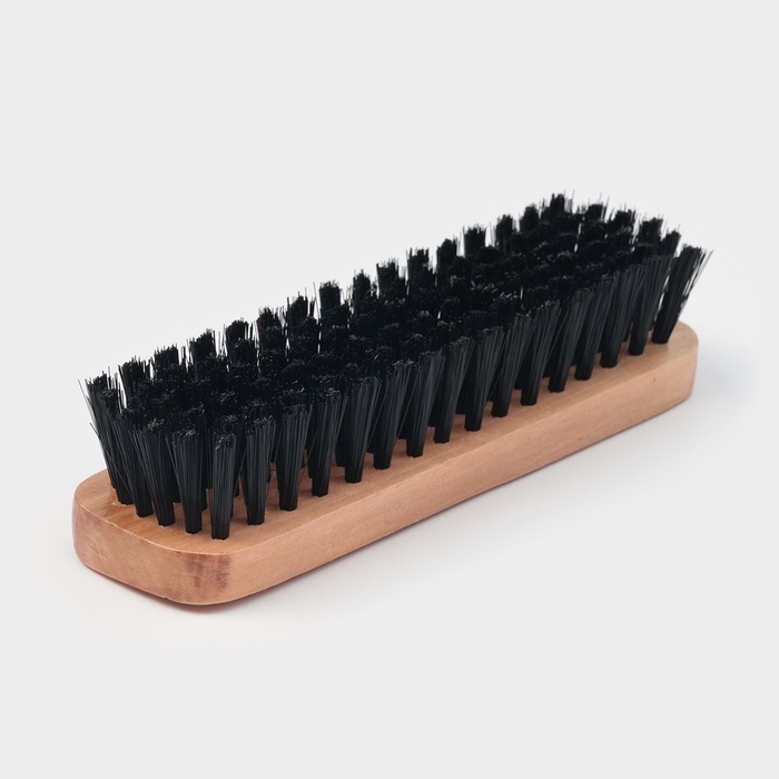Щётка для одежды и обуви деревянная LaDо́m, 16.5×5×4 см, 200 пучков Щётка для одежды и обуви деревянная LaDо́m, 16.5×5×4 см, 200 пучков