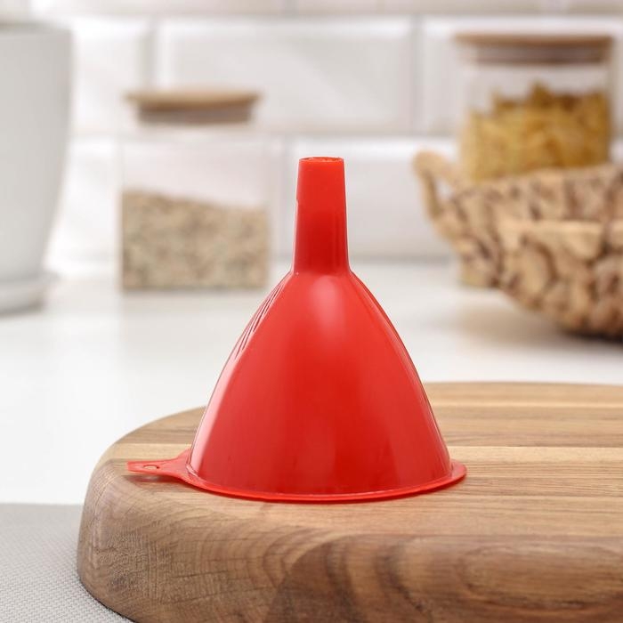 Набор воронок, 3 шт, 9×8 см, 8×7 см, 6,5×6,5 см, цвет МИКС Набор воронок, 3 шт, 9×8 см, 8×7 см, 6,5×6,5 см, цвет МИКС