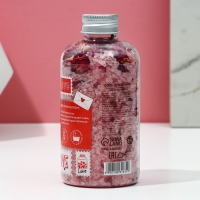 Cоль для ванны с лепестками роз &laquo;Любовь - это...&raquo;, 370 г, ЧИСТОЕ СЧАСТЬЕ