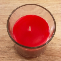 Свеча ароматическая "Candle" 100 гр, клубничный взрыв