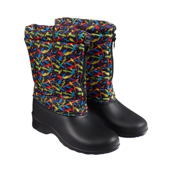 Сапоги женские комбинированные с фиксатором, демисезон утепл., цвет МИКС, до -15&deg;, С-35.354, размер 38