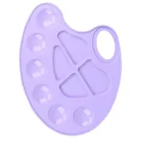 Палитра овальная, 10 ячеек, "Прованс" Calligrata, пастельные цвета, МИКС