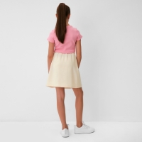 Юбка для девочки MINAKU, цвет бежевый, рост 140 см