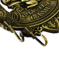 Ключница настенная &laquo;Счастья в дом&raquo;, домовой, 10.4 х 12.1 см