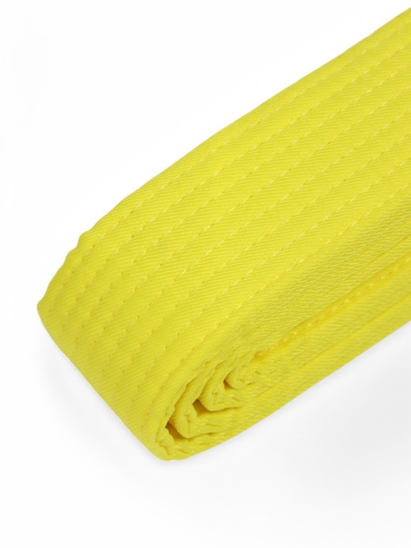 Пояс для единоборств Fight Empire 2,0 м, BASE, желтый