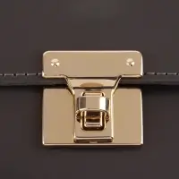 Застёжка для сумки, 3.3&times;3.3 см, цвет золотой