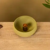 Подсвечник на 1 свечу на магнитах "Олива" 11х11х4 см