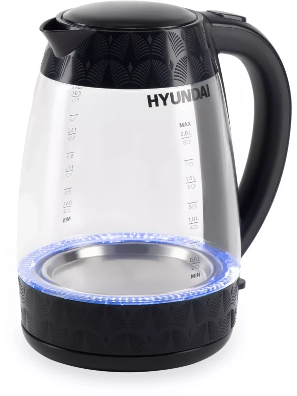 Чайник HYK-G4505 2л. 2200Вт черный