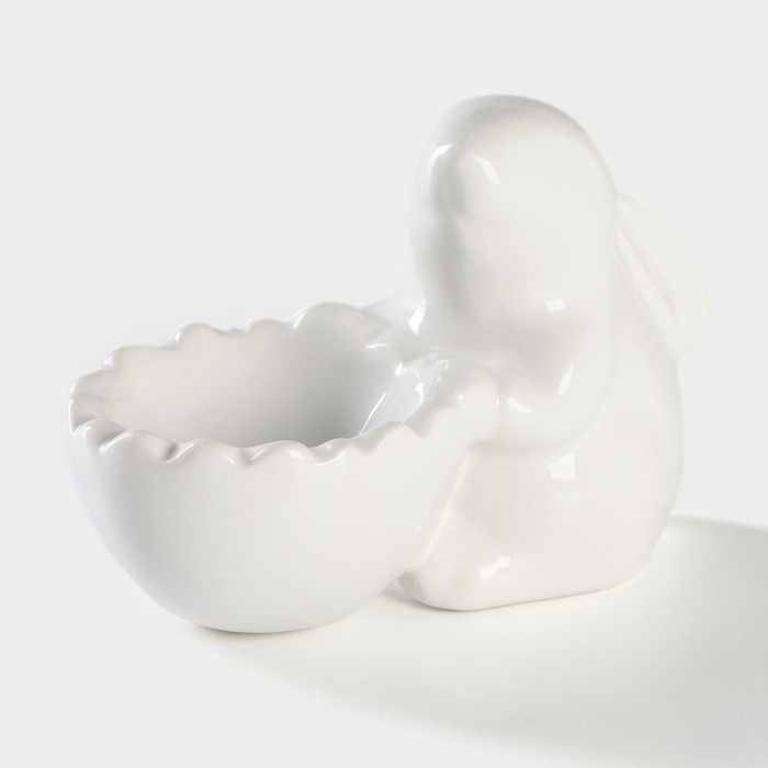 Подставка для яиц Доляна &laquo;Зайка&raquo;, 11&times;6&times;8 см