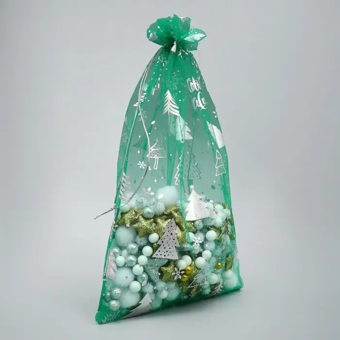 Мешочек подарочный органза &laquo;Исполнения желаний&raquo;, 20 х 30 см +/- 1.5 см