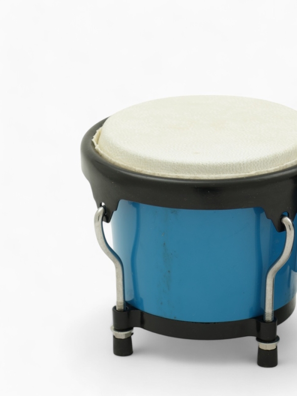 Барабан Бонго Music Life 4 х 5 дюймов, синий