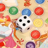 Игра-ходилка в коробке с карточками "Любимые сказки"