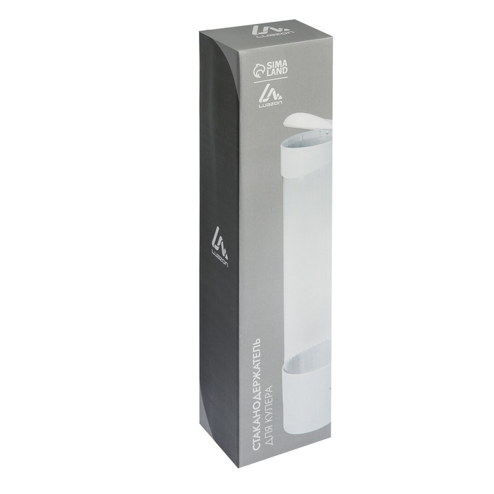 Стаканодержатель Luazon LCH-01, 70 стаканов, магнитное крепление, белый