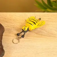 Брелок "Пчёлка" 10х7х3 см, дерево