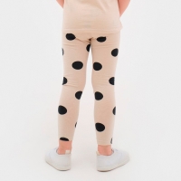 Легинсы для девочки KAFTAN "Kitten" р.30 (98-104), бежевый Легинсы для девочки KAFTAN "Kitten" р.30 (98-104), бежевый