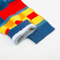 Носки MINAKU &laquo;Кубики&raquo;, размер 36-41 (23-27 см)