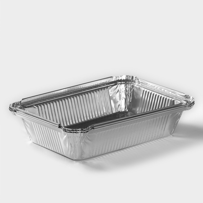 Набор форм из фольги для выпечки и запекания Доляна, 780 мл, 21&times;14,7&times;5 см, 3 шт