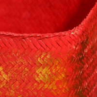 Корзинка плетеная "Голден" 20х20х26 см, розовый