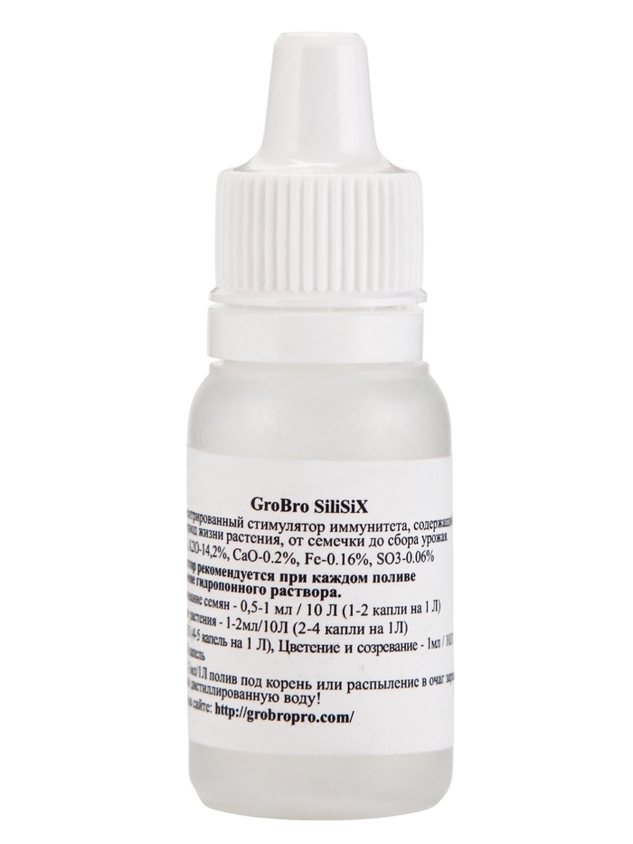 Удобрение для гидропоники "GroBro" SiliSiX, 10мл
