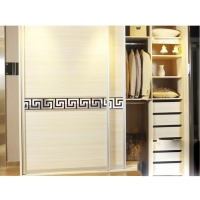 Наклейки интерьерные "Лабиринт", зеркальные, декор настенный, набор 10 шт, 10 х 10 см