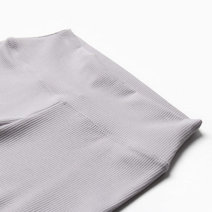 Костюм женский MINAKU (топ,велосипедки), цвет светло-серый, р-р 46 Костюм женский MINAKU (топ,велосипедки), цвет светло-серый, р-р 46