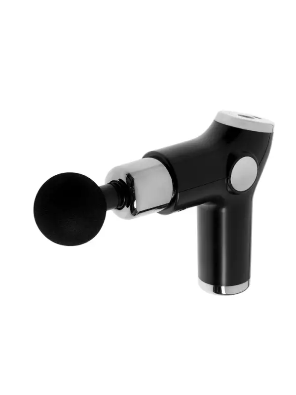 Массажёр для тела LEM-02, перкуссионный, 4 насадки, 6 режимов, 1800-3200 об/мин