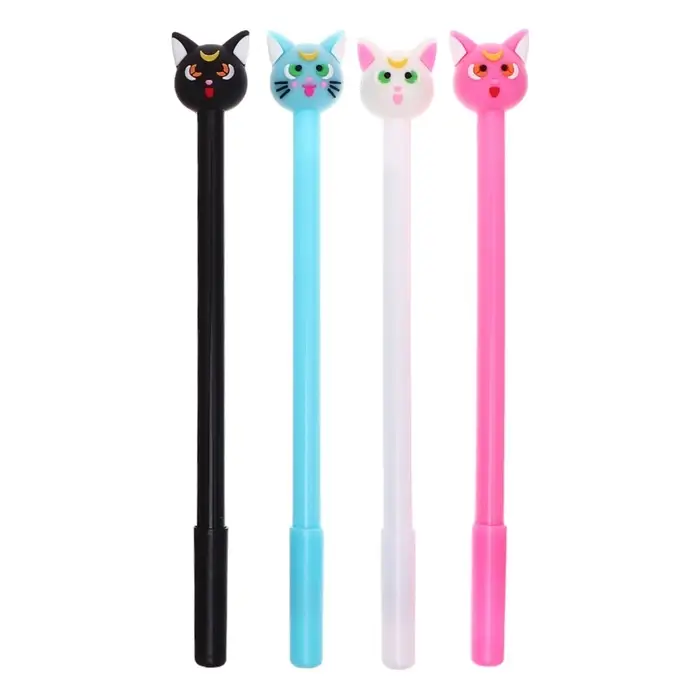 Ручка - прикол гелевая &laquo;Кот&raquo;, синий стержень, МИКС