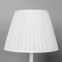 Лампа настольная BayerLux ЭКО "Вероника" 1х40Вт Е27 белый 30х30х50см