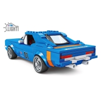 Конструктор Гонка &laquo;Мустанг&raquo;, световые эффекты, 317 деталей