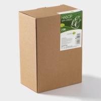 Набор фарфоровый для специй на бамбуковой подставке BellaTenero &laquo;Капельки&raquo;, 3 предмета: солонка 60 мл, перечница 60 мл, сахарница с ложкой 330 мл, цвет белый