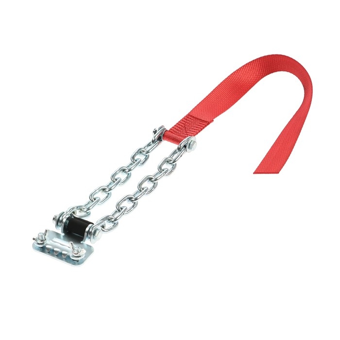 Цепи противоскольжения "ВЕЗДЕХОД-1", легковые автомобили, комплект 4 шт, перчатки, сумка, нарукавники