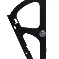 Механизм для обувницы полок CAPPIO, 1 ярус, до 13 мм, металл, черный