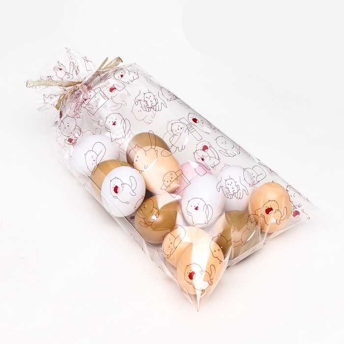 Пакет фасовочный БОПП, "Котики" 20*35 см набор 50 шт