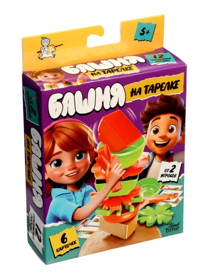 Настольная игра &laquo;Башня на тарелке&raquo;