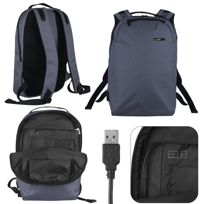 Рюкзак GIM K9327W Black (20шт/кор)