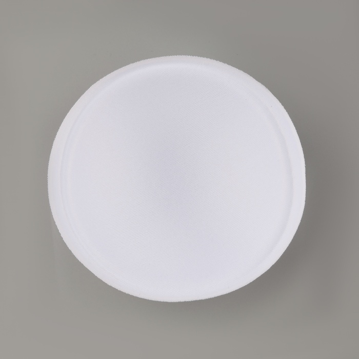 Чашки для бюстгальтера &laquo;Круг&raquo;, L (48), d = 14,5 см, пара, цвет белый