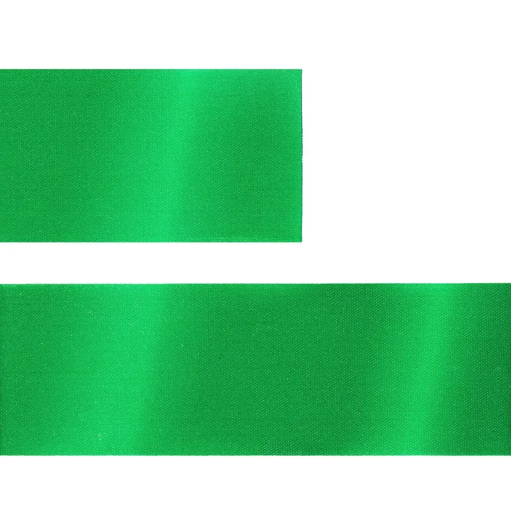 Лента сатиновая Satin 35 S, зеленая, 50 см