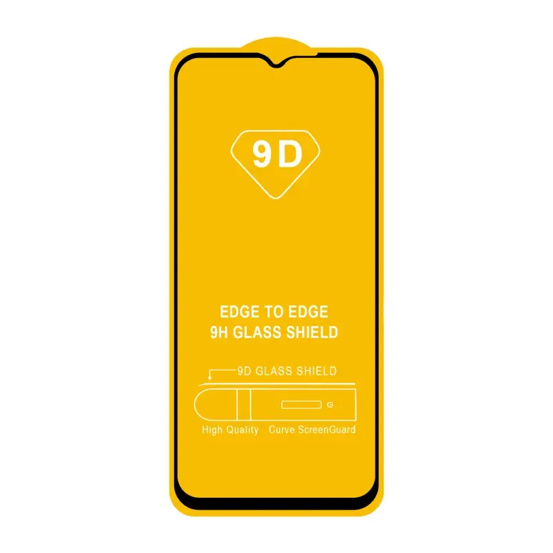 Защитное стекло Xiaomi Mi 10 Lite с рамкой 9H Full Glue без упаковки (25 шт./уп.)