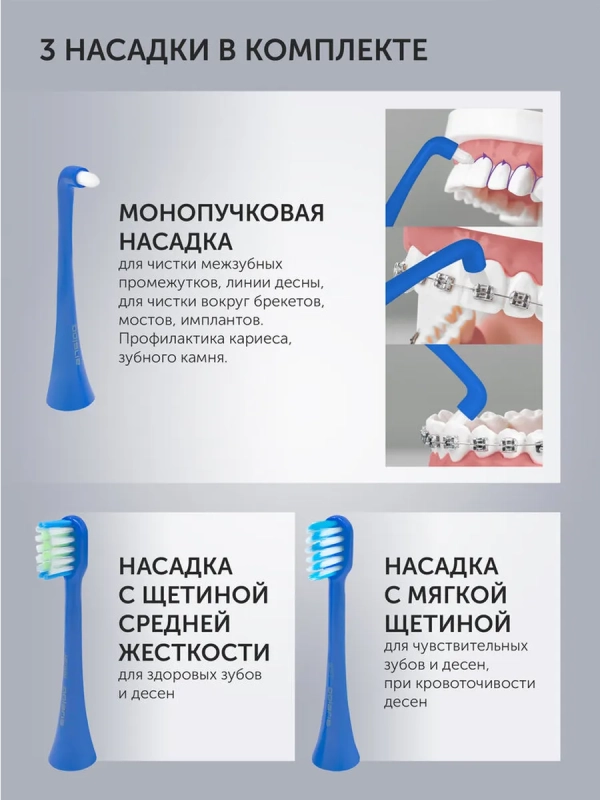 Электрическая зубная щетка PETB 0105 TC