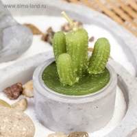 Сад камней Дзен "Будда в саду" серый, песок белый + свеча + камни 13х19х19 см Сад камней Дзен "Будда в саду" серый, песок белый + свеча + камни 13х19х19 см